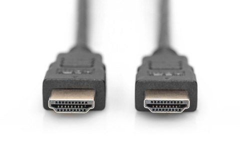 Kabel połączeniowy HDMI HighSpeed z Ethernetem 4K 60Hz UHD Typ HDMI A/HDMI A M/M 3m Czarny Kabel połączeniowy HDMI HighSpeed z Ethernetem 4K 60Hz UHD Typ HDMI A/HDMI A M/M 3m Czarny