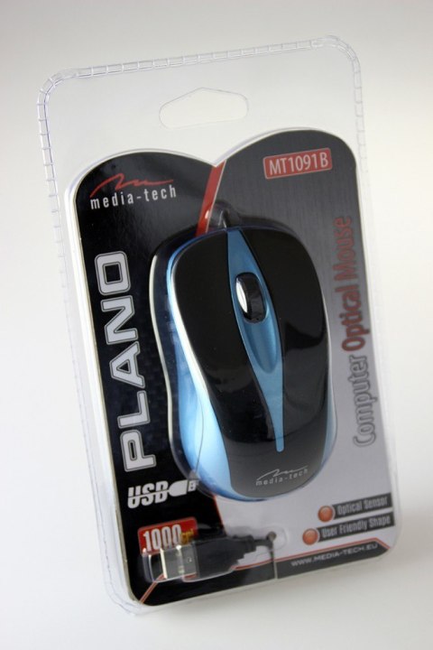 Mysz optyczna PLANO MT1091B Mysz optyczna PLANO MT1091B