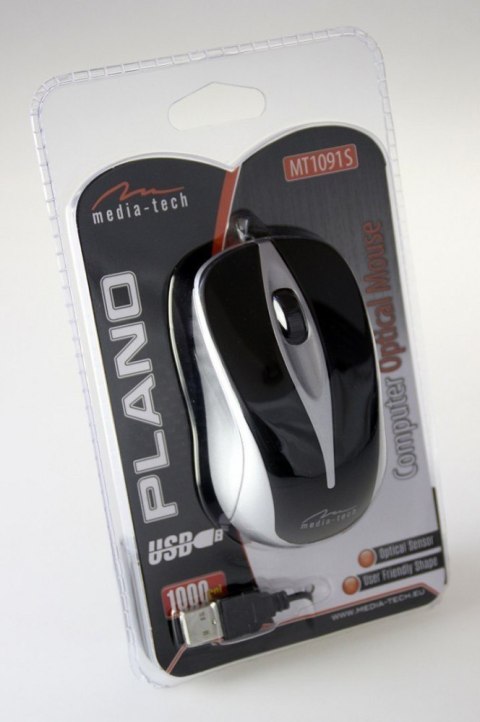 Mysz optyczna PLANO MT1091S Mysz optyczna PLANO MT1091S