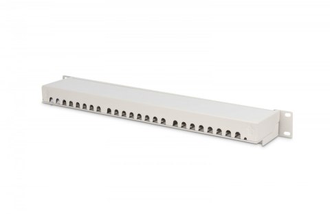 Patch panel 19" 24 porty, kat.6, S/FTP, 1U, wspornik kablowy, szary (kompletny) Patch panel 19" 24 porty, kat.6, S/FTP, 1U, wspornik kablowy, szary (kompletny)