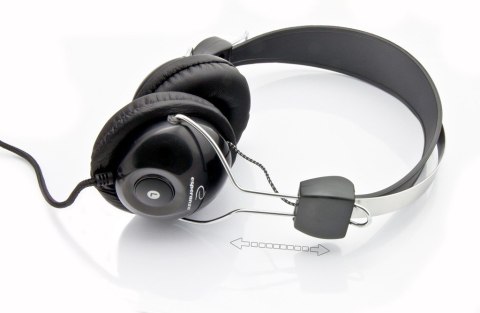 Słuchawki stereo z mikrofonem i regulacją głośności EH108 Słuchawki stereo z mikrofonem i regulacją głośności EH108