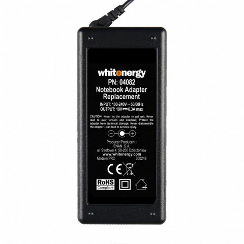 Zasilacz do laptopa 04082 19V, 6.3A, 120W, wtyk 5.5x2.5mm