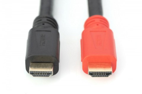 Kabel połączeniowy HDMI HighSpeed ze wzmacniaczem 1080p 60Hz FHD Typ HDMI A/HDMI A M/M 15m Czarny