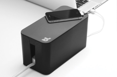 CableBox mini organizer kabli czarny