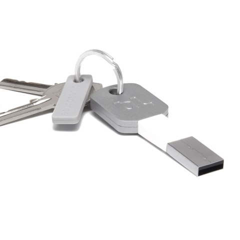 KII klucz ładowarka USB Lightning biała KII klucz ładowarka USB Lightning biała