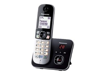 Telefon bezprzewodowy KX-TG6821 dect czarny Telefon bezprzewodowy KX-TG6821 dect czarny