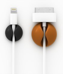 CableDrop mini uchwyty na kabel 6 szt. czarne CableDrop mini uchwyty na kabel 6 szt. czarne
