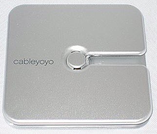 Cableyoyo uchwyt na kable srebrny