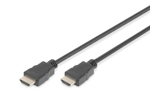 Kabel połączeniowy HDMI HighSpeed z Ethernetem 1080p 60Hz FHD Typ HDMI A/HDMI A M/M 5m Czarny Kabel połączeniowy HDMI HighSpeed z Ethernetem 1080p 60Hz FHD Typ HDMI A/HDMI A M/M 5m Czarny