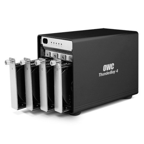 Obudowa na HDD - ThunderBay 4 na 4xHDD odczyt do 1342MB/s 2xThundbolt 2