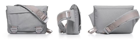 Torba Messenger Macbook Pro laptop 11-15" szara Torba Messenger Macbook Pro laptop 11-15" szara