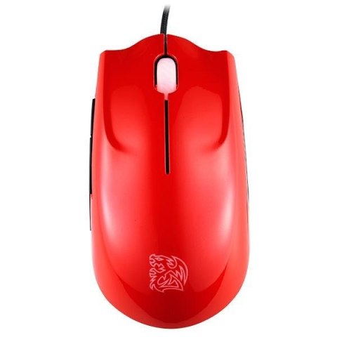 Tt eSPORTS Mysz dla graczy - Saphira Red 3500DPI Laser Rubber coating Tt eSPORTS Mysz dla graczy - Saphira Red 3500DPI Laser Rubber coating