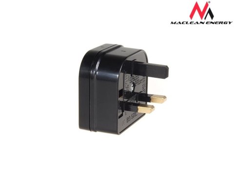 Adapter zasilania UK na gniazdo EU MCE71 Czarny Adapter zasilania UK na gniazdo EU MCE71 Czarny