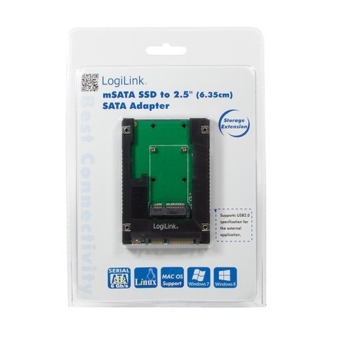Adapter mSATA SDD do SATA 2.5' Adapter mSATA SDD do SATA 2.5'