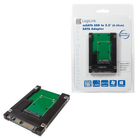 Adapter mSATA SDD do SATA 2.5' Adapter mSATA SDD do SATA 2.5'