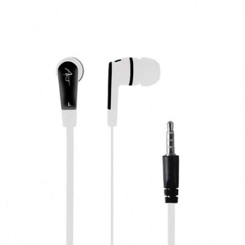 Słuchawki douszne z mikrofonem S2A białe smartphone/Mp3/tablet Słuchawki douszne z mikrofonem S2A białe smartphone/Mp3/tablet