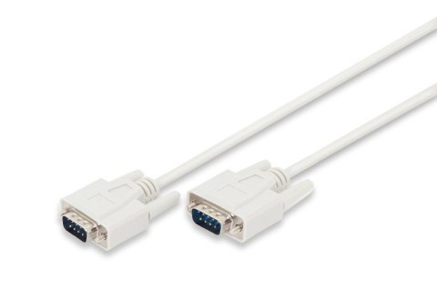 Kabel połączeniowy RS232 1:1 Typ DSUB9/DSUB9 M/M 2m Szary
