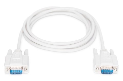 Kabel połączeniowy RS232 1:1 Typ DSUB9/DSUB9 M/M 2m Szary
