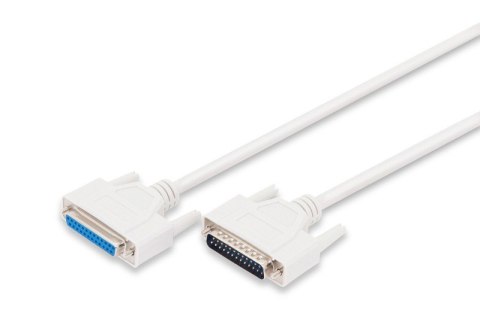 Kabel przedłużający LPT Typ DSUB25/DSUB25 M/Ż 2m Szary Kabel przedłużający LPT Typ DSUB25/DSUB25 M/Ż 2m Szary