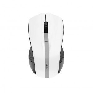 Mysz bezprzewodowo-optyczna USB AM-97B biała Mysz bezprzewodowo-optyczna USB AM-97B biała