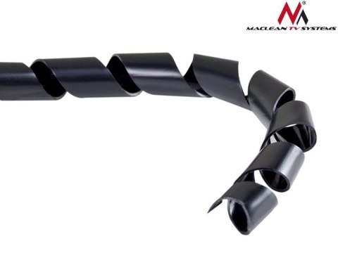 Osłona maskująca na kable MCTV-685 B (8.7*10mm) 3m spirala Czarna Osłona maskująca na kable MCTV-685 B (8.7*10mm) 3m spirala Czarna