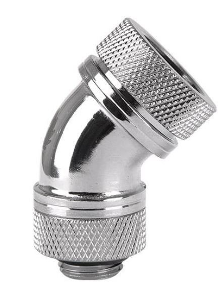 Pacific G1/4 x 16mm 45 złączka adapter kątowy - Chrome
