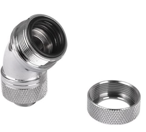 Pacific G1/4 x 16mm 45 złączka adapter kątowy - Chrome