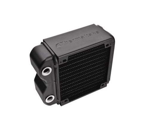 Pacific RL120 (120mm, 5x G 1/4", aluminium) radiator - Black