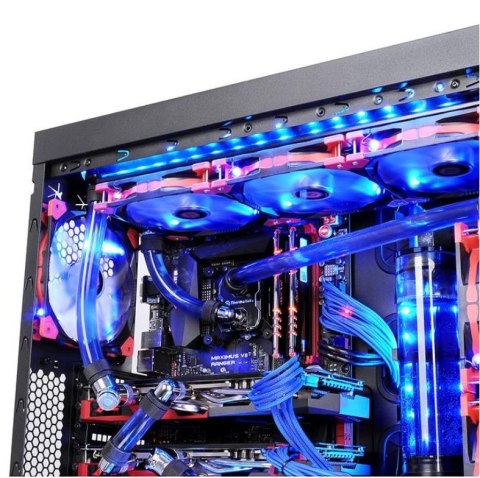 Pacific RL120 (120mm, 5x G 1/4", aluminium) radiator - Black