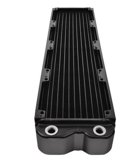 Pacific RL480 (480mm, 5x G 1/4", aluminium) radiator - Black