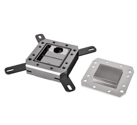 Pacific W1 (G 1/4", miedź) blok wodny CPU - Silver Black