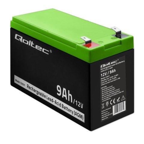 Akumulator żelowy | 12V | 9Ah | max.90A | AGM