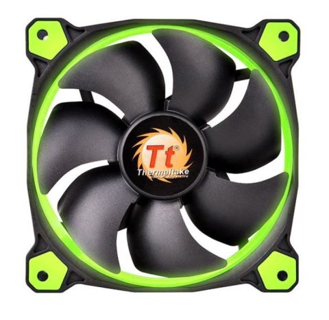 Wentylator Riing 12 LED (120mm, LNC, 1500 RPM) Retail/Box Zielony Wentylator Riing 12 LED (120mm, LNC, 1500 RPM) Retail/Box Zielony