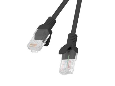 Patchcord kat.5e 1.0M UTP czarny Patchcord kat.5e 1.0M UTP czarny