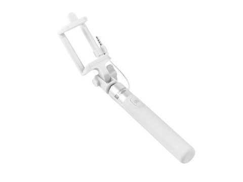 Selfie stick Monopod przewodowy SF-20W Biały Selfie stick Monopod przewodowy SF-20W Biały