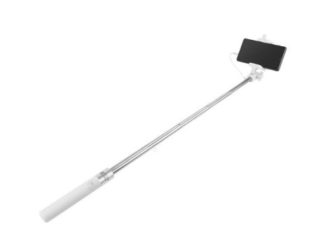 Selfie stick Monopod przewodowy SF-20W Biały Selfie stick Monopod przewodowy SF-20W Biały