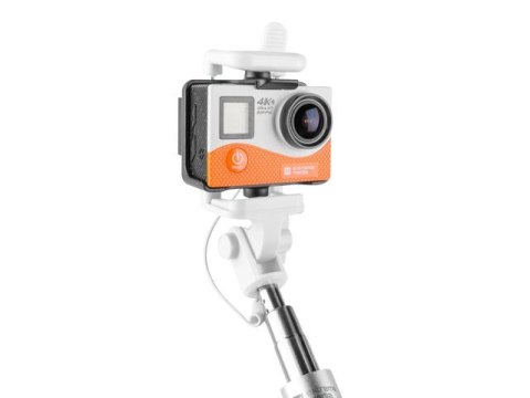 Selfie stick Monopod przewodowy SF-20W Biały Selfie stick Monopod przewodowy SF-20W Biały