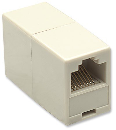 Adapter/łącznik RJ45 8/8, 10szt Adapter/łącznik RJ45 8/8, 10szt