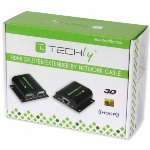 Extender HDMI po skrętce Cat.6/6a/7 do 60m, FullHD, with IR