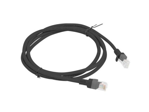 PATCHCORD KAT.6 1.5M CZARNY FLUKE PASSED LANBERG PATCHCORD KAT.6 1.5M CZARNY FLUKE PASSED LANBERG