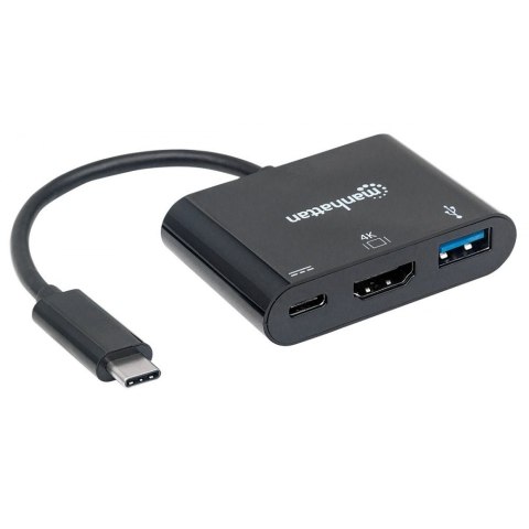 Multiport Adapter USB-C 3.1 na HDMI/USB-A/USB-C Multiport Adapter USB-C 3.1 na HDMI/USB-A/USB-C