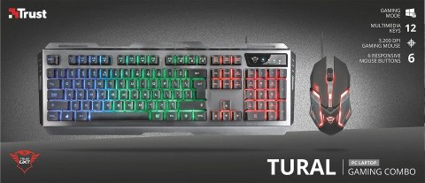 Klawiatura GXT 845 Tural Gaming combo Klawiatura GXT 845 Tural Gaming combo