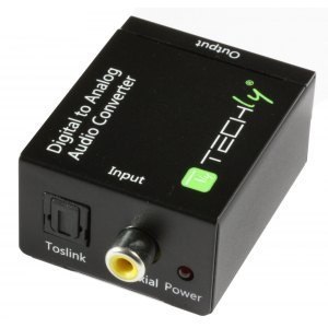 Konwerter cyfrowy Toslink SPDIF, coaxial audio na analog stereo RCA L/R Konwerter cyfrowy Toslink SPDIF, coaxial audio na analog stereo RCA L/R