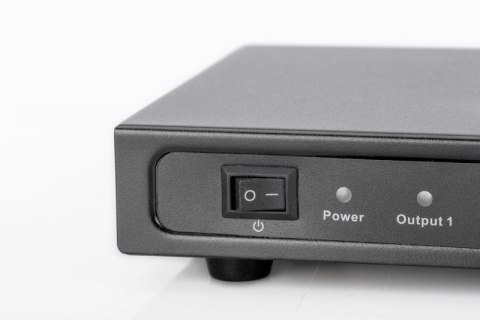 Rozdzielacz/Splitter HDMI 8-portowy, 1080p 60Hz FHD 3D, HDCP 1.2, audio