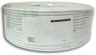 Kabel instalacyjny skrętka U/UTP Cat6 4x2 linka CCA 100m szary