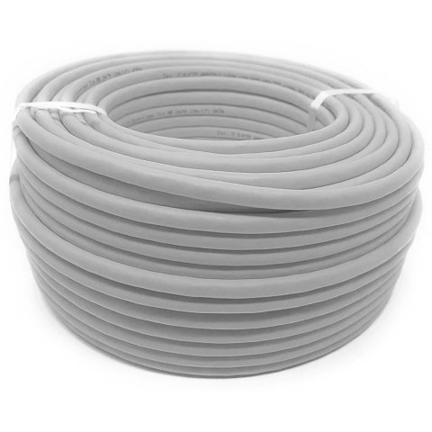 Kabel instalacyjny skrętka U/UTP Cat6 4x2 linka CCA 100m szary