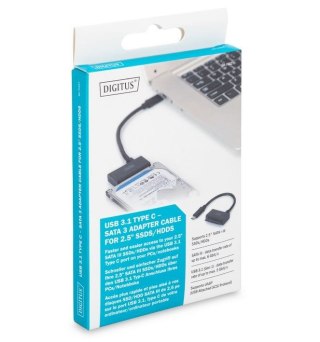 Konwerter/Adapter USB 3.1 (Gen.1) Typ C do SSD/HDD 2.5" SATA III