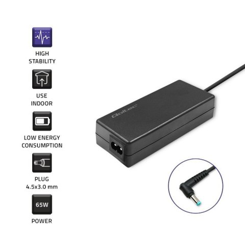 Zasilacz do HP | 65W | 19.5V | 3.33A | 4.5*3.0 | Slim