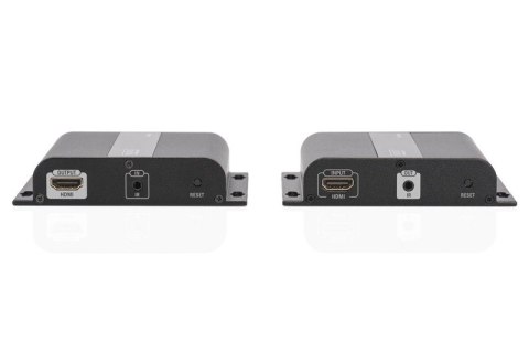 Przedłużacz/Extender HDMI do 120m po skrętce Cat.5e/6 UTP lub IP, 4K 30Hz UHD, z audio (zestaw)