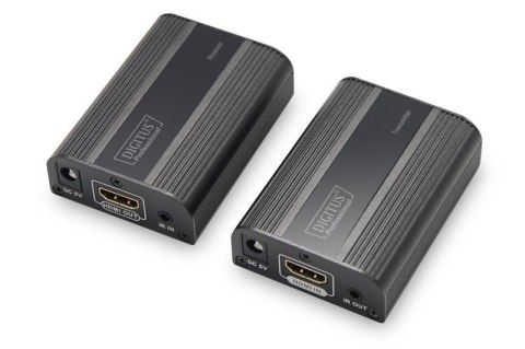 Przedłużacz/Extender HDMI do 30m/60m po skrętce Cat.6/7, 4K2K 60Hz UHD, HDCP 2.2, IR, audio (zestaw)